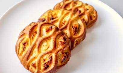 МИНИ-ПИРОГ С ТВОРОГОМ И ГРУШЕЙ