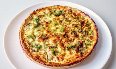 ФРАНЦУЗСКИЙ КИШ С КУРИЦЕЙ И БРОККОЛИ