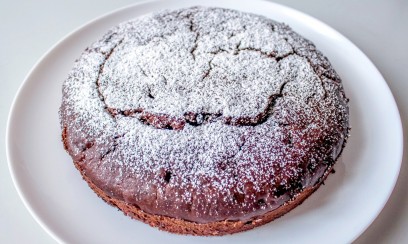 ПИРОГ ШОКОЛАДНО-ВИШНЕВЫЙ